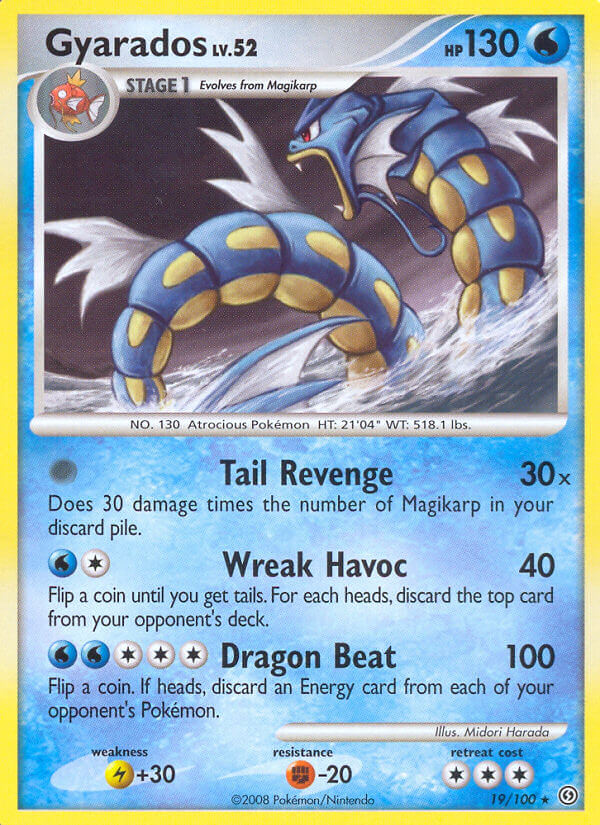 Gyarados (DP Stormfront) [Theme Deck Exclusives] | Chromatic Games