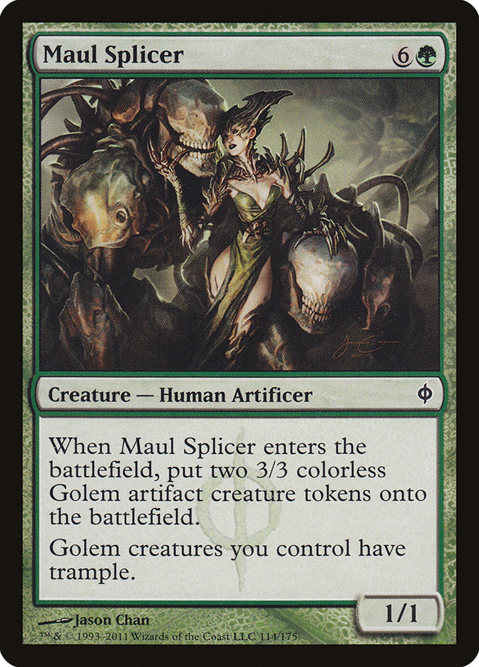 Maul Splicer [New Phyrexia] | Chromatic Games