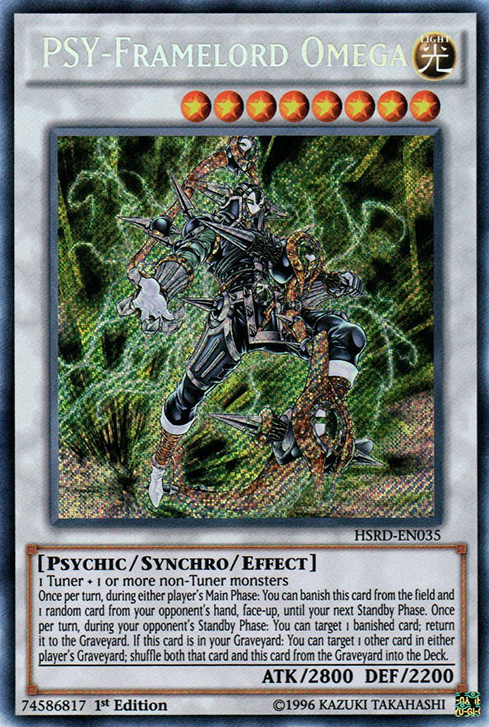 PSY-Framelord Omega [HSRD-EN035] Secret Rare | Chromatic Games