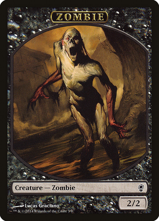 Zombie Token [Conspiracy Tokens] | Chromatic Games