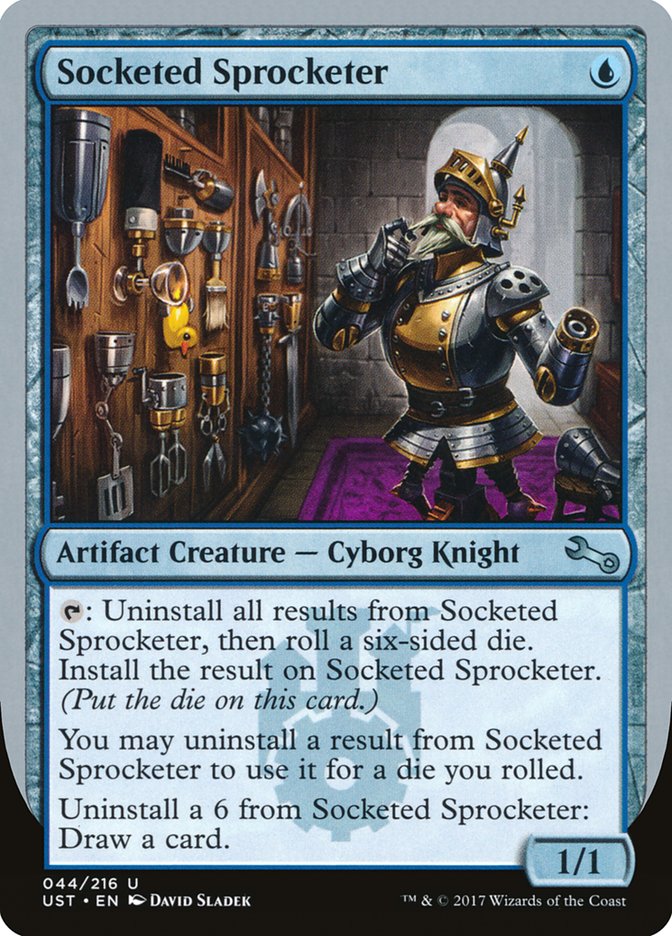 Socketed Sprocketer [Unstable] | Chromatic Games