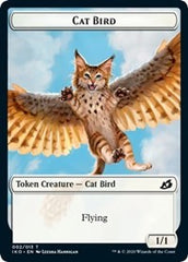 Cat Bird // Human Soldier (004) Double-Sided Token [Ikoria: Lair of Behemoths Tokens] | Chromatic Games