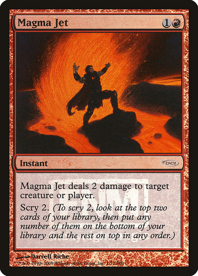 Magma Jet [Friday Night Magic 2009] | Chromatic Games