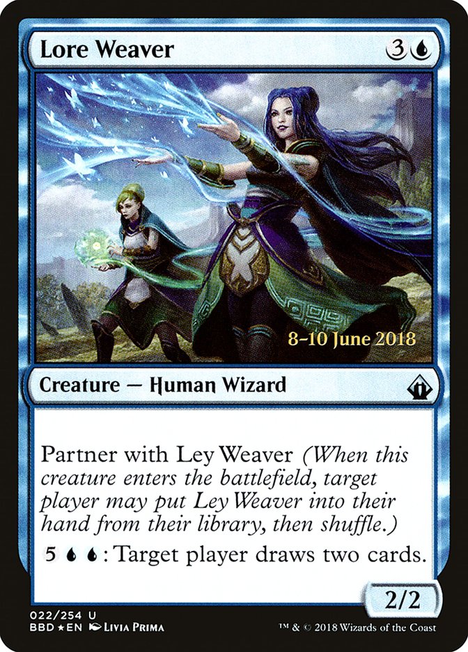 Lore Weaver [Battlebond Prerelease Promos] | Chromatic Games