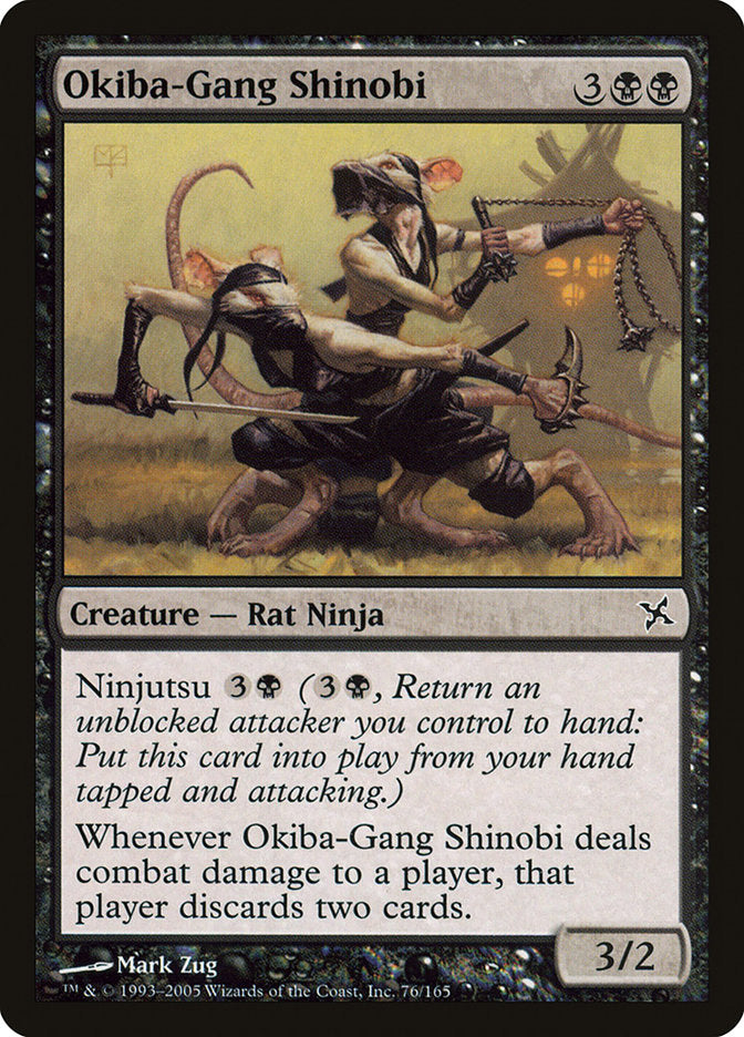 Okiba-Gang Shinobi [Betrayers of Kamigawa] | Chromatic Games