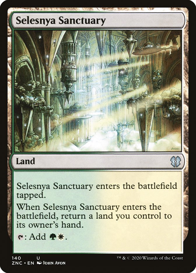 Selesnya Sanctuary [Zendikar Rising Commander] | Chromatic Games