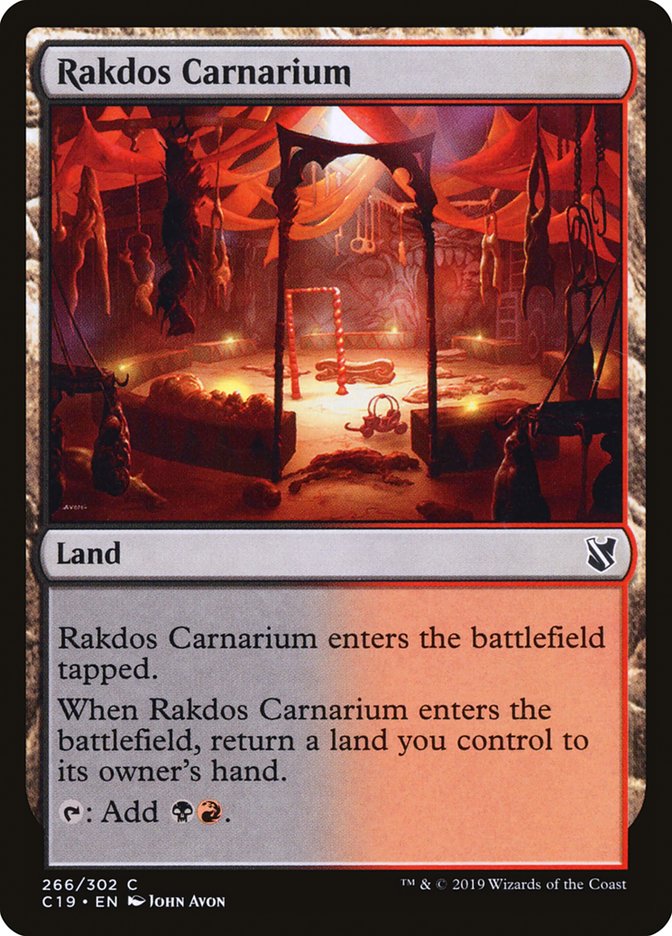 Rakdos Carnarium [Commander 2019] | Chromatic Games