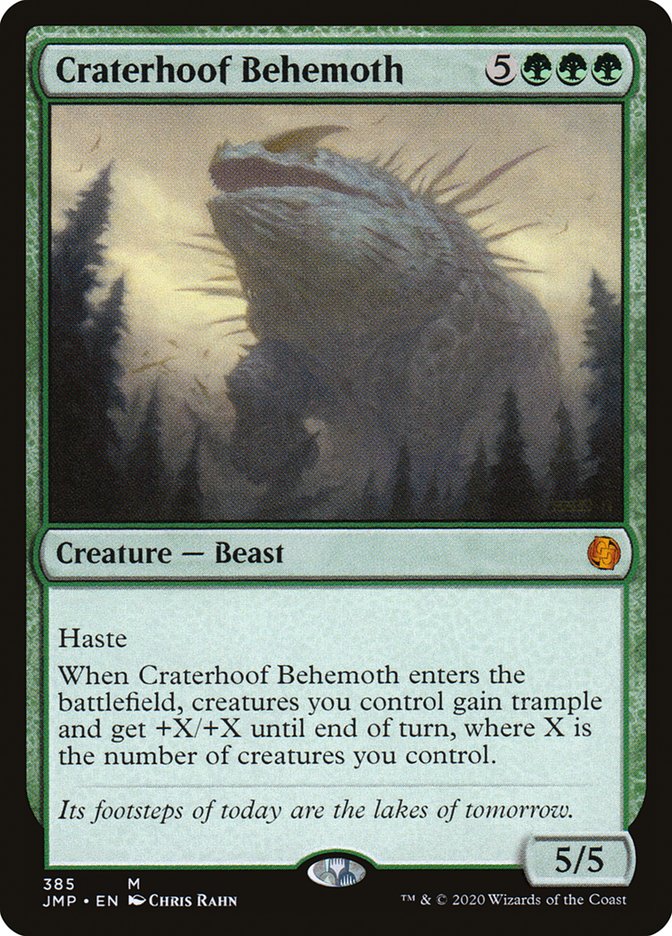 Craterhoof Behemoth [Jumpstart] | Chromatic Games