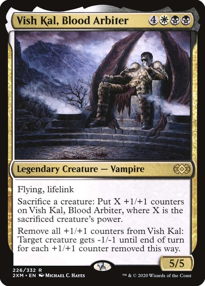 Vish Kal, Blood Arbiter [Double Masters] | Chromatic Games