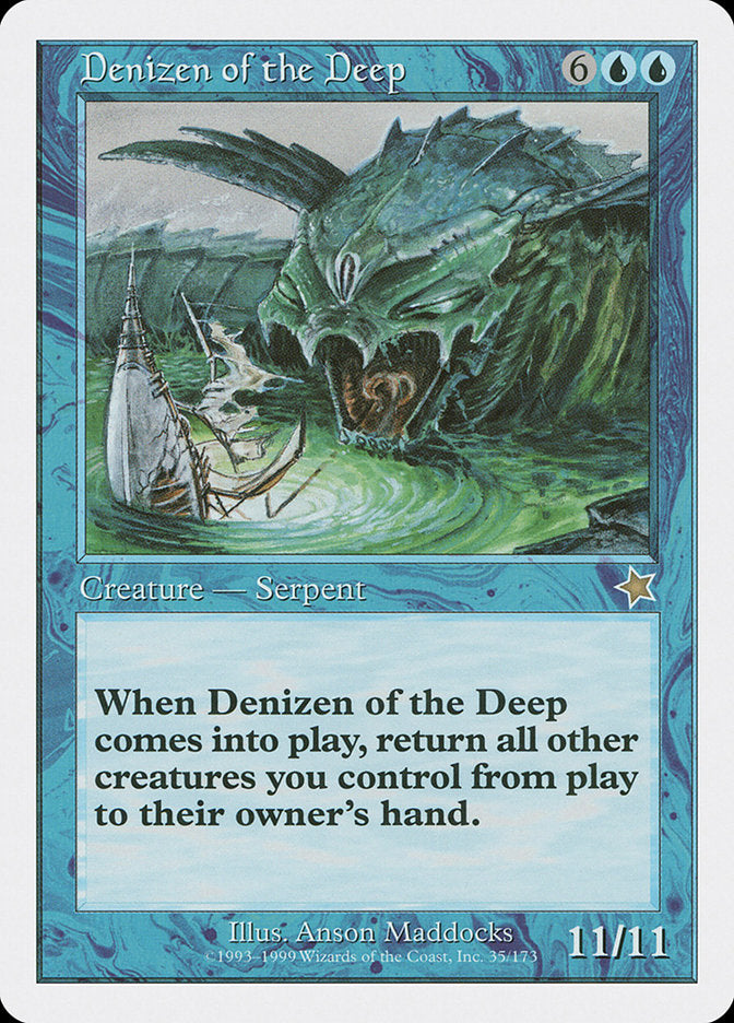 Denizen of the Deep [Starter 1999] | Chromatic Games