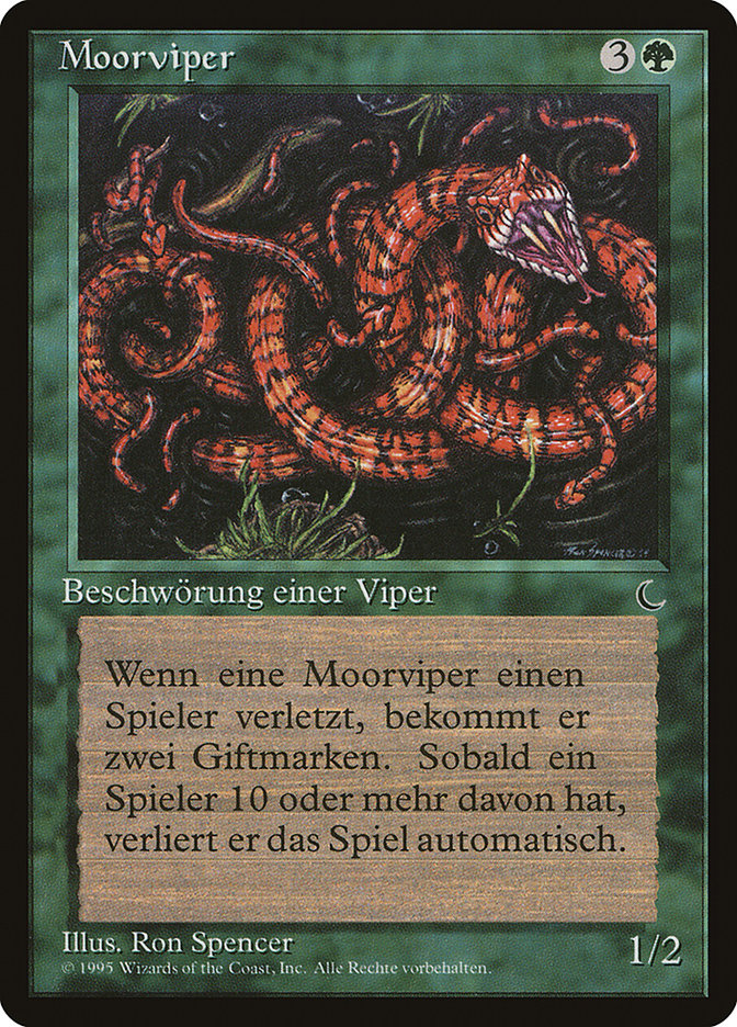 Marsh Viper (German) - "Moorviper" [Renaissance] | Chromatic Games