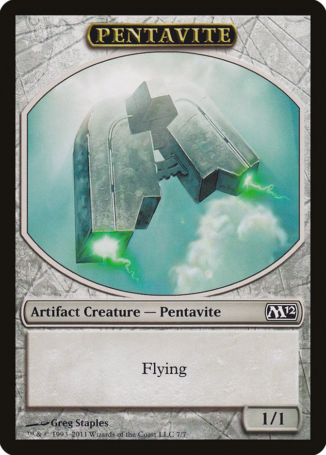 Pentavite Token [Magic 2012 Tokens] | Chromatic Games