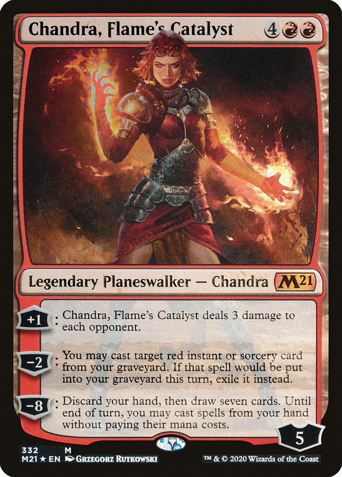 Chandra, Flame's Catalyst [Core Set 2021] | Chromatic Games