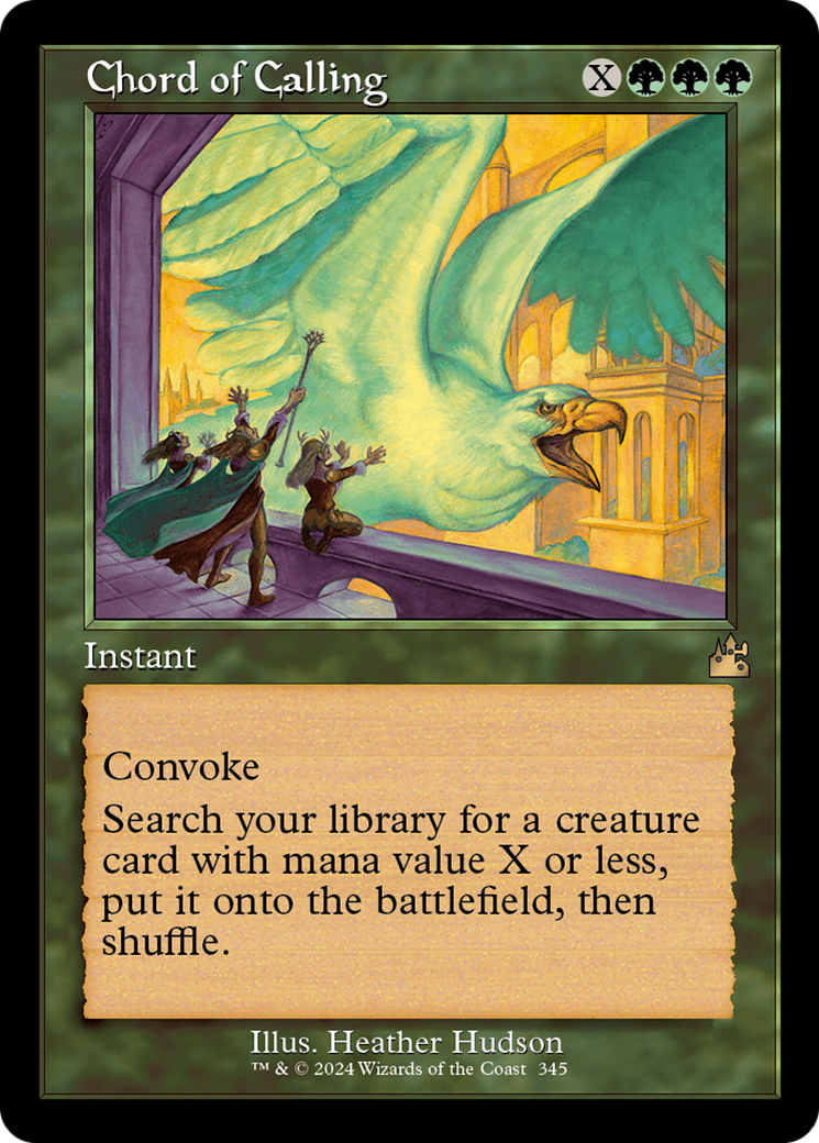 Chord of Calling (Retro Frame) [Ravnica Remastered] | Chromatic Games