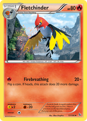 Fletchinder (17/106) [XY: Flashfire] | Chromatic Games