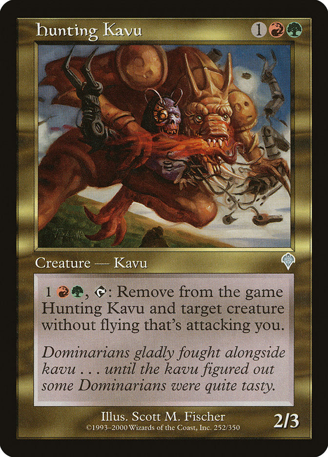 Hunting Kavu [Invasion] | Chromatic Games