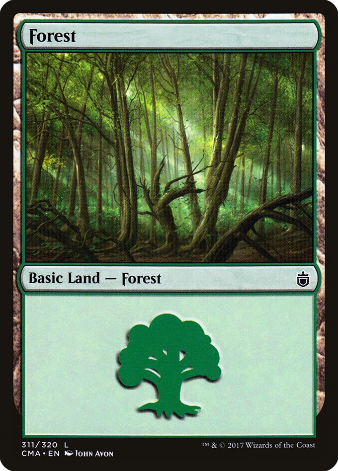 Forest (311) [Commander Anthology] | Chromatic Games