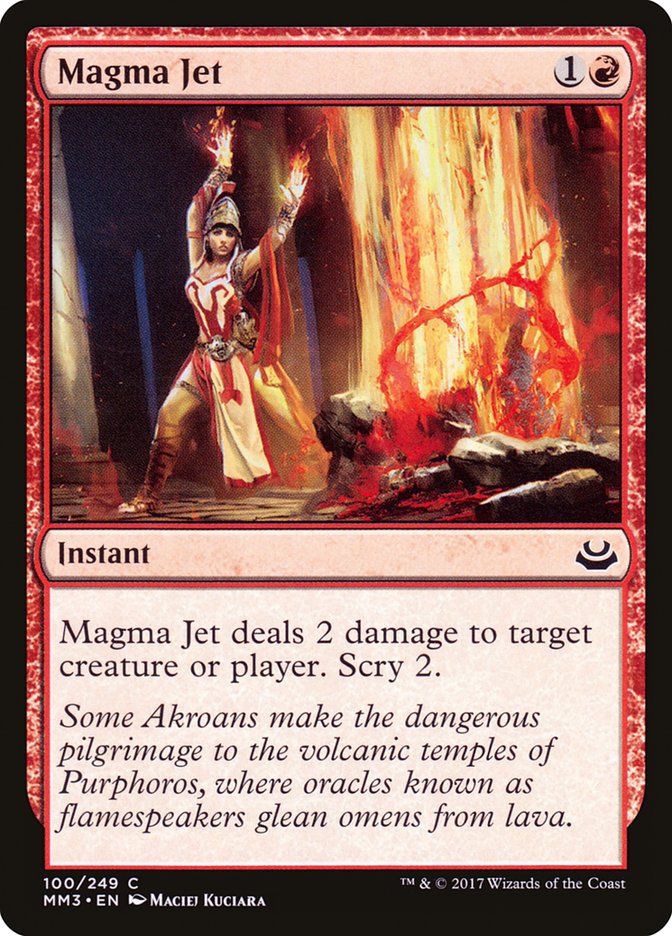 Magma Jet [Modern Masters 2017] | Chromatic Games