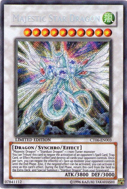 Majestic Star Dragon [CT06-EN003] Secret Rare | Chromatic Games