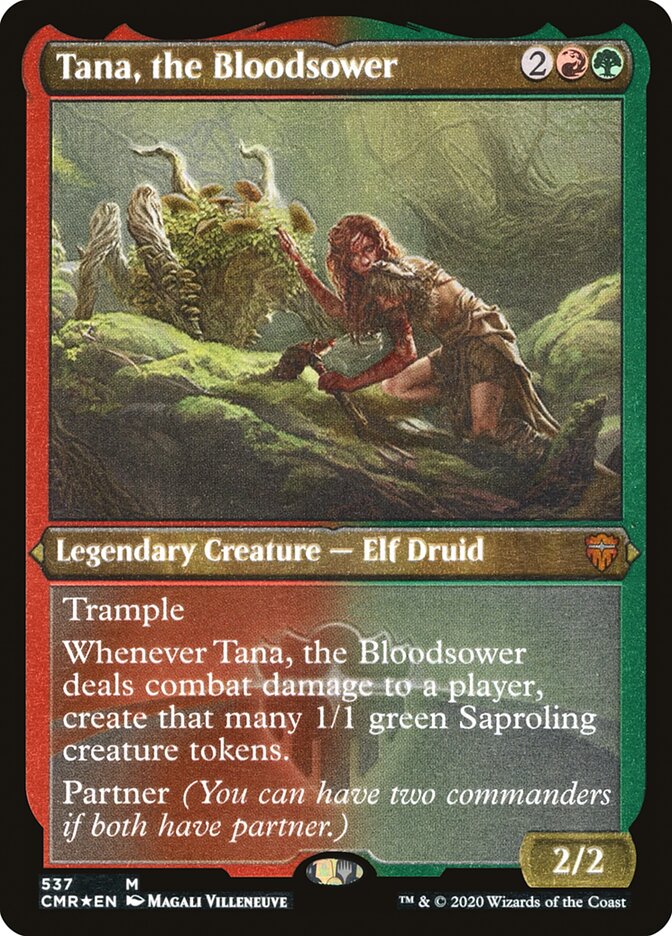 Tana, the Bloodsower (Etched) [Commander Legends] | Chromatic Games