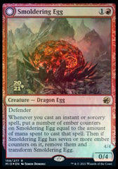 Smoldering Egg // Ashmouth Dragon [Innistrad: Midnight Hunt Prerelease Promos] | Chromatic Games