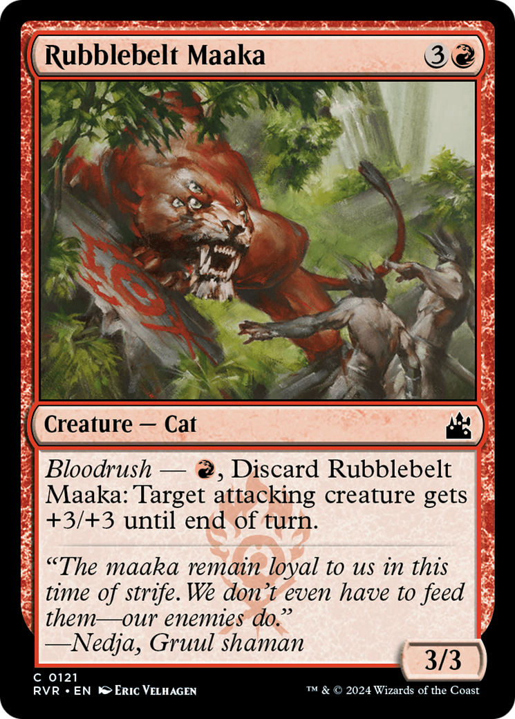 Rubblebelt Maaka [Ravnica Remastered] | Chromatic Games