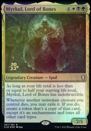 Myrkul, Lord of Bones [Commander Legends: Battle for Baldur's Gate Prerelease Promos] | Chromatic Games