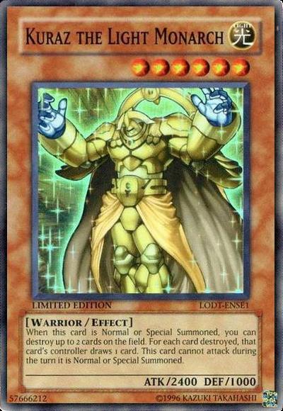 Kuraz the Light Monarch [LODT-ENSE1] Super Rare | Chromatic Games