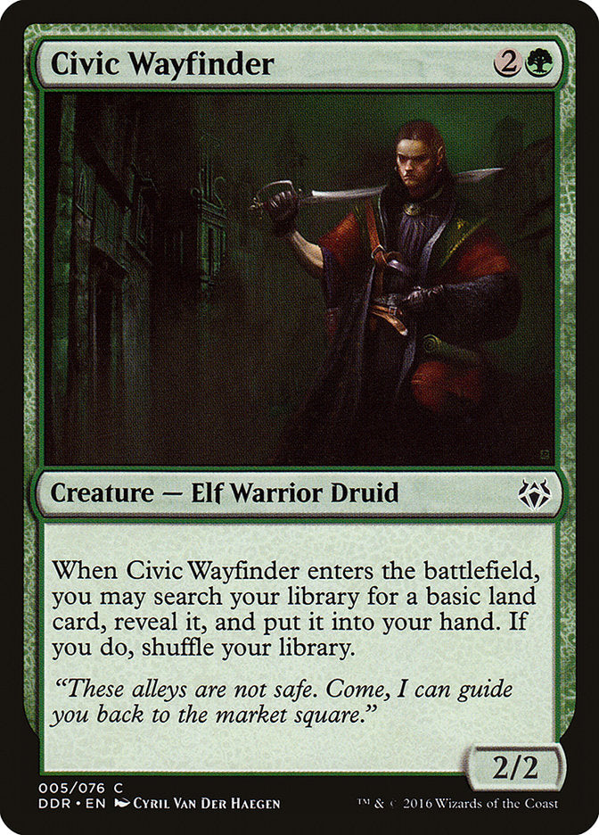 Civic Wayfinder [Duel Decks: Nissa vs. Ob Nixilis] | Chromatic Games