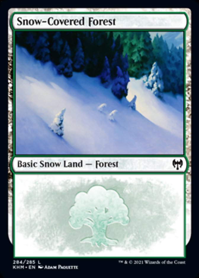 Snow-Covered Forest (284) [Kaldheim] | Chromatic Games