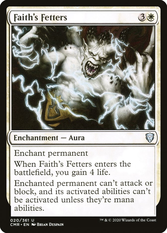 Faith's Fetters [Commander Legends] | Chromatic Games