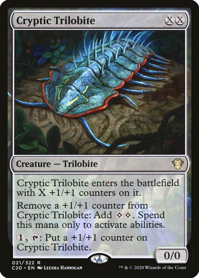 Cryptic Trilobite [Commander 2020] | Chromatic Games