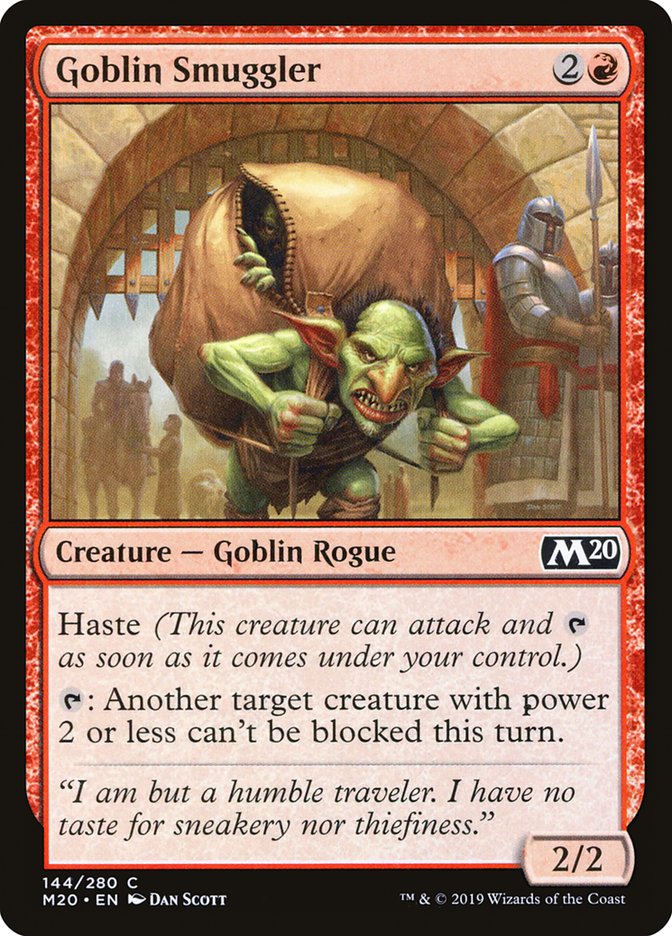 Goblin Smuggler [Core Set 2020] | Chromatic Games