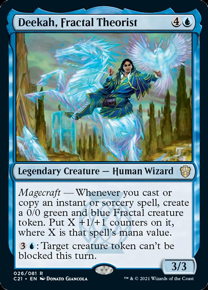 Deekah, Fractal Theorist [Commander 2021] | Chromatic Games