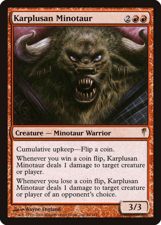 Karplusan Minotaur [Coldsnap] | Chromatic Games