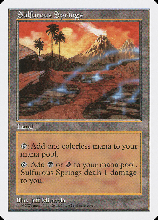 Sulfurous Springs [Fifth Edition] | Chromatic Games