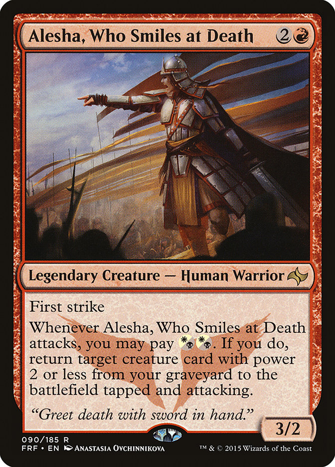 Alesha, Who Smiles at Death [Fate Reforged] | Chromatic Games