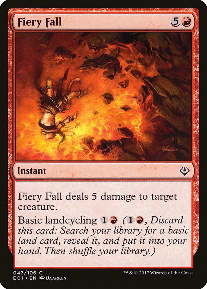 Fiery Fall [Archenemy: Nicol Bolas] | Chromatic Games