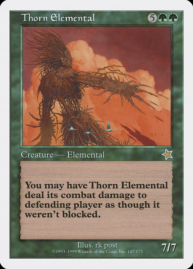 Thorn Elemental [Starter 1999] | Chromatic Games