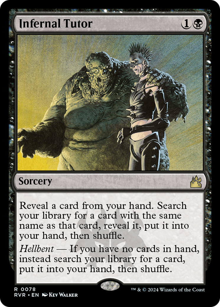Infernal Tutor [Ravnica Remastered] | Chromatic Games