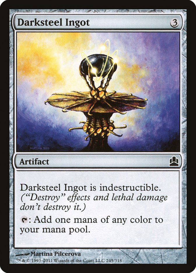 Darksteel Ingot [Commander 2011] | Chromatic Games