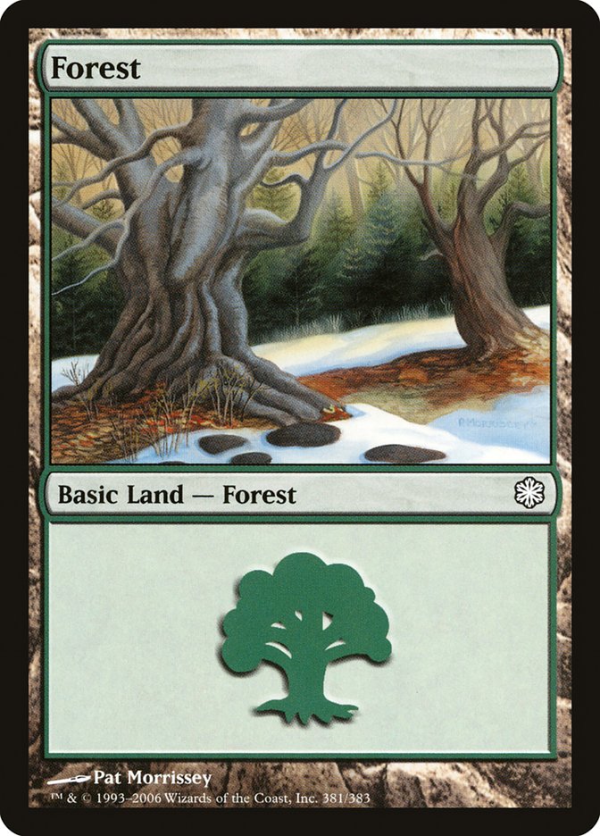 Forest (381) [Coldsnap Theme Decks] | Chromatic Games