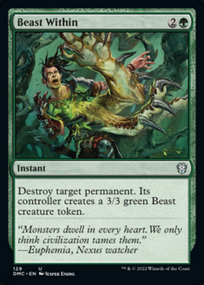 Beast Within [Dominaria United Commander] | Chromatic Games