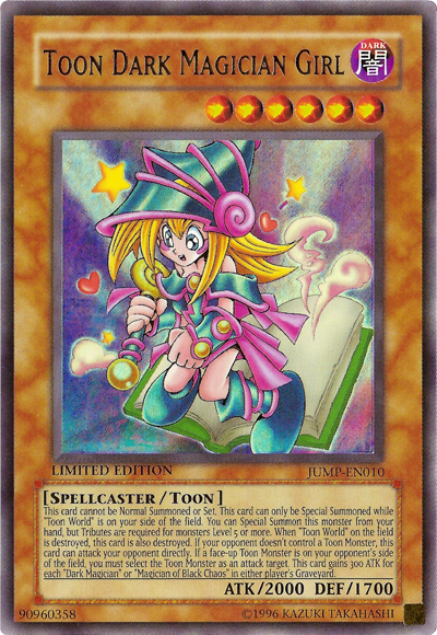 Toon Dark Magician Girl [JUMP-EN010] Ultra Rare | Chromatic Games