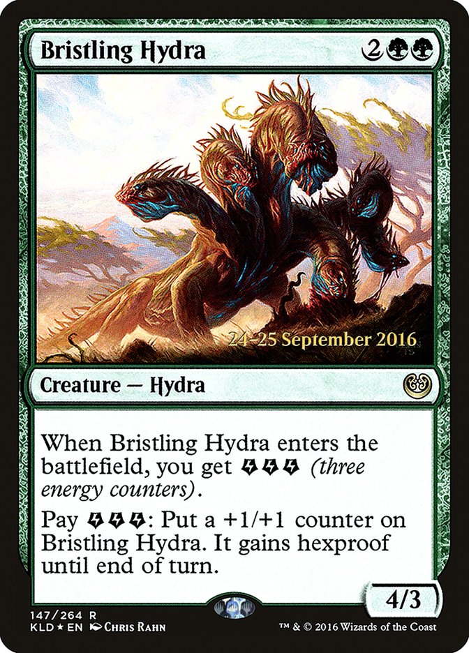 Bristling Hydra [Kaladesh Prerelease Promos] | Chromatic Games