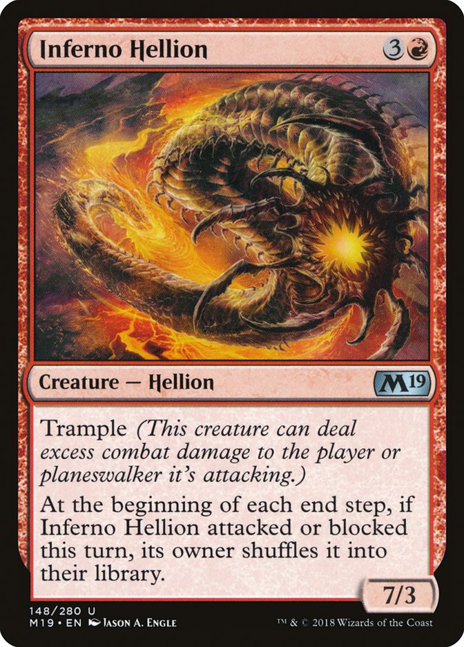 Inferno Hellion [Core Set 2019] | Chromatic Games