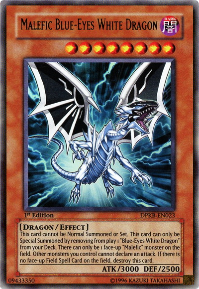 Malefic Blue-Eyes White Dragon [DPKB-EN023] Ultra Rare | Chromatic Games