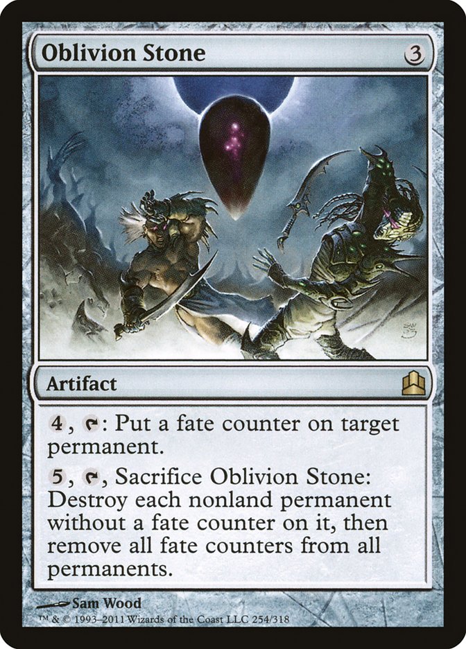 Oblivion Stone [Commander 2011] | Chromatic Games