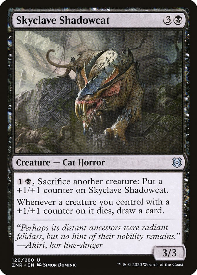 Skyclave Shadowcat [Zendikar Rising] | Chromatic Games