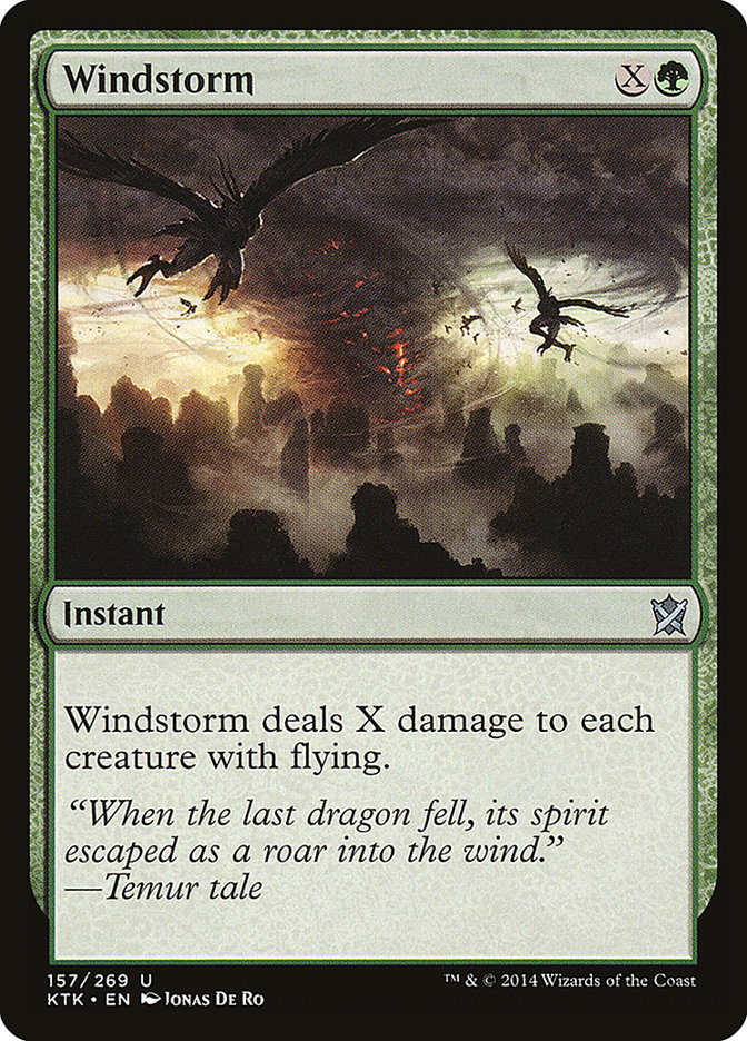 Windstorm [Khans of Tarkir] | Chromatic Games